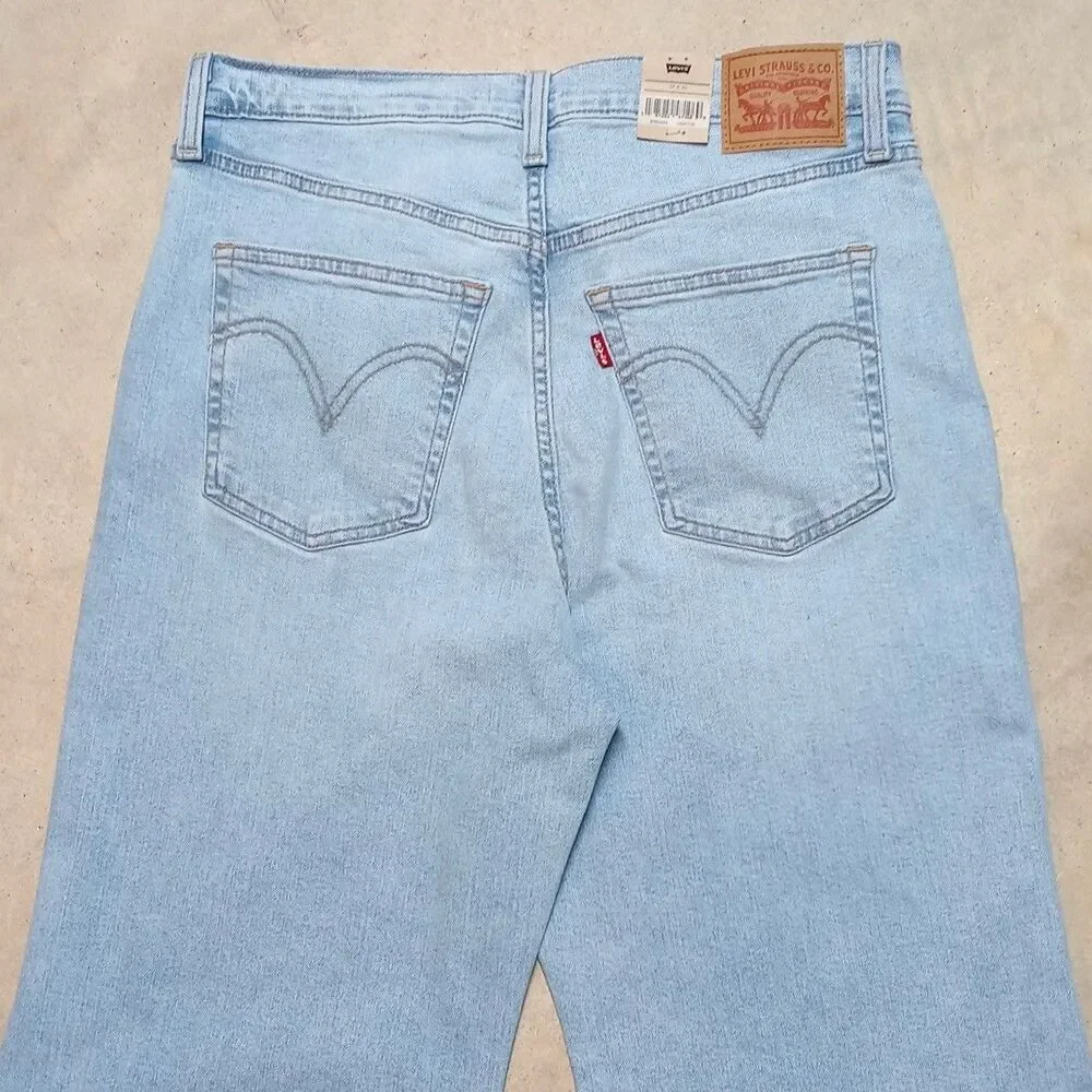 NWT Levi's Ribcage Bell Bottom Jeans Women's 32x30 High Rise Y2K Grunge 90s - Picture 6 of 11